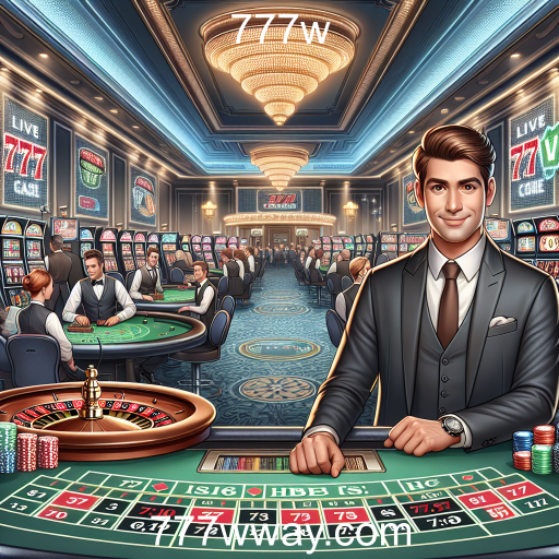 Descubra a Emoção do Casino Ao Vivo no 777w